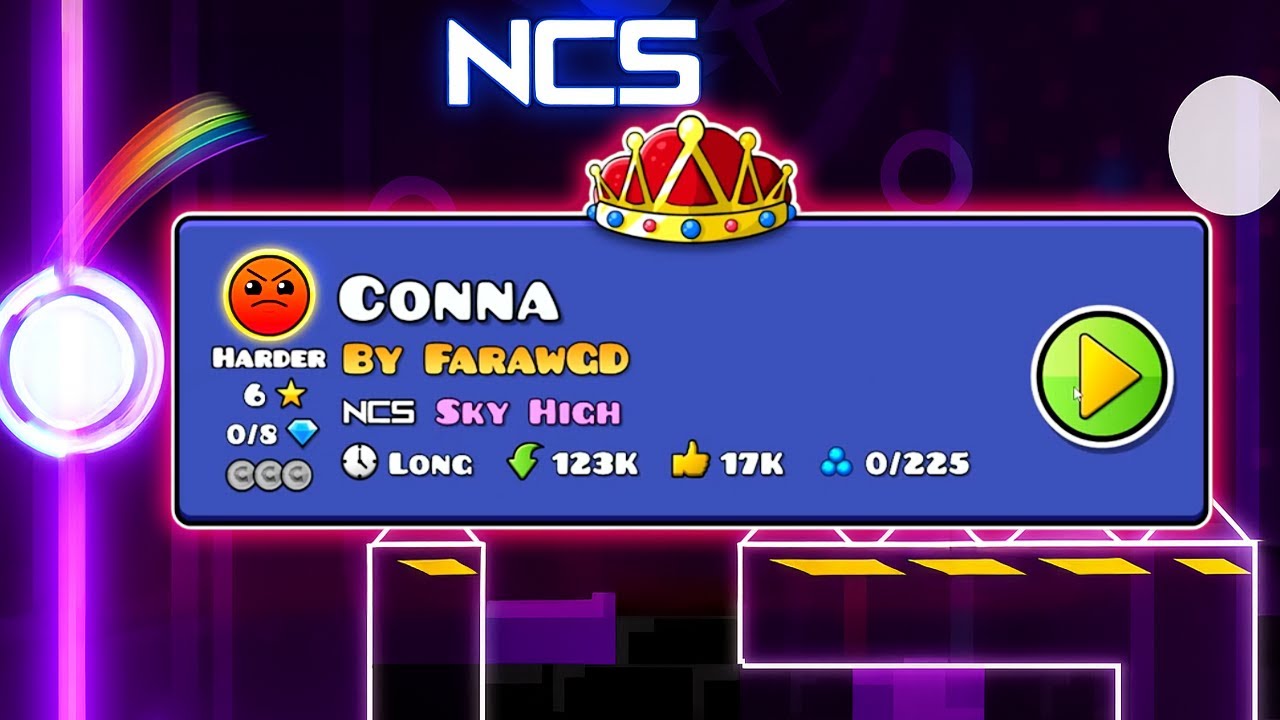 I Finally Completed The FIRST Daily NCS Level in Geometry Dash! - YouTube