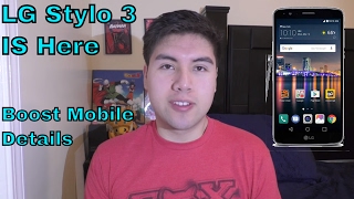 LG Stylo 3 Coming to Boost Mobile, Specs and Details HD - YouTube