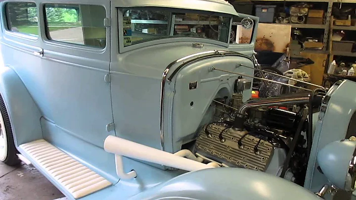 286ci Ford Flathead First Fire After Rebuild