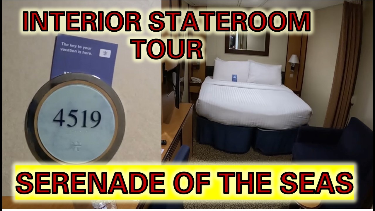 Interior Cabin Tour Serenade of the Seas Stateroom 4519