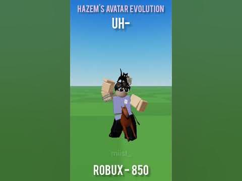 Haz3mn's Roblox Avatar Evolution! (2016-2023) | Roblox | #short #shorts