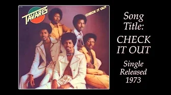 Tavares "Check It Out" w-Lyrics (1973) Tavares "Check It Out" w-Lyrics (1973)