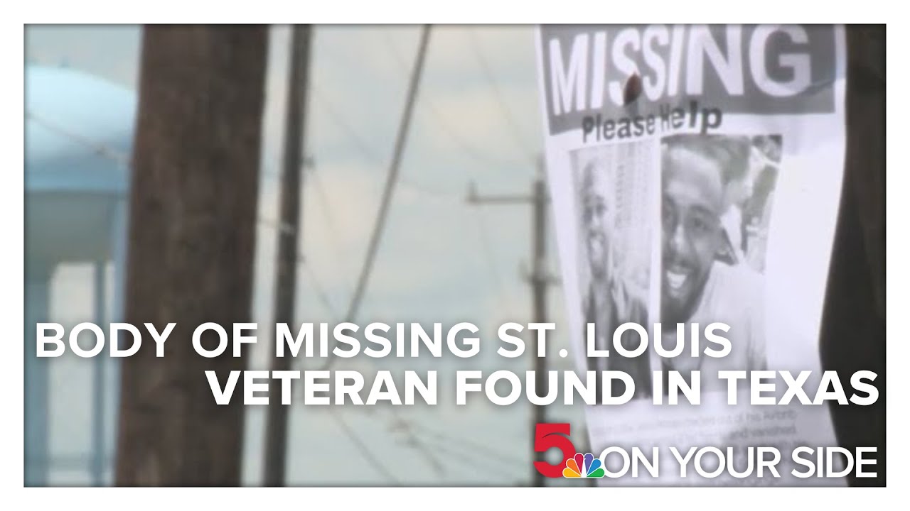 Body of missing St. Louis veteran found in San Antonio park - YouTube