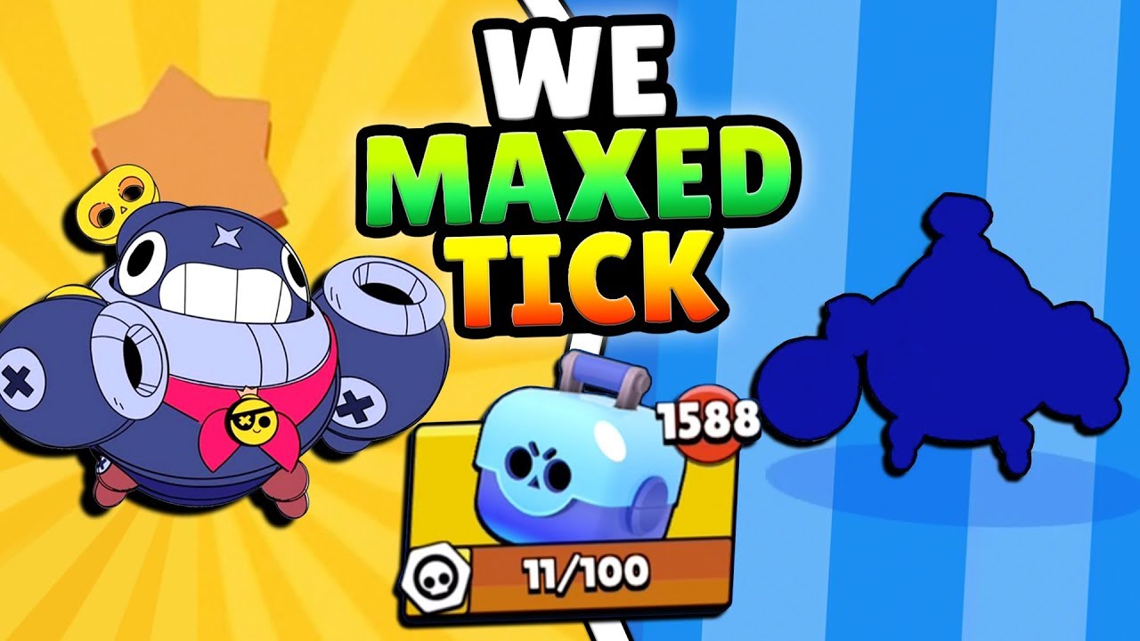 We Got Free Tick Gemming Maxing New Free Brawler Tick In Brawl Stars Max Tick In Showdown Youtube - fotos do tick do brawl stars