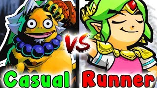 Casual VS Speedrun - SNOWHEAD TEMPLE (Zelda Majora's Mask N64) screenshot 4