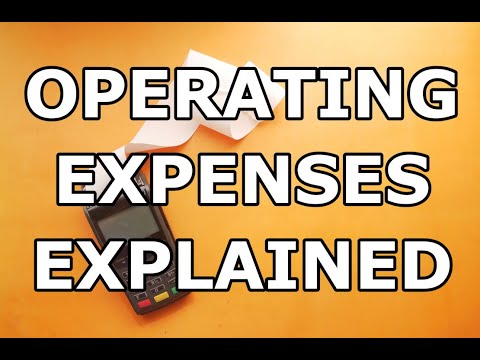 Operating Expenses Explained - What Does Cost Of Operations Mean? | Income Statement Explained