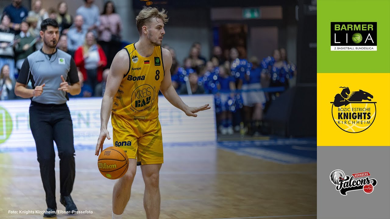 ProA: Bozic Estriche Knights Kirchheim vs. Nürnberg Falcons BC | Highlights