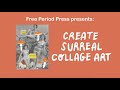 Surreal Collage Art Technique for Beginners - Time-Lapse