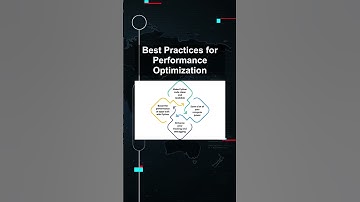 Best Practices for Performance Optimization #ai #artificialintelligence #machinelearning #aiagent