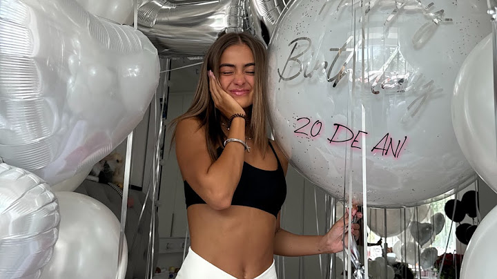 Iuliana Beregoi - 20 de ani ( Official Birthday Video )