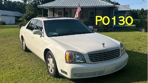 Cadillac Deville O2 sensor P0130 Fix!