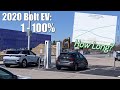 2020 Chevy Bolt EV: 1% to 100% DC Fast Charging Session - How Long + How Much?