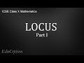 Locus part i introduction  concepts