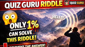 Only 1% Can Solve This Riddle 😱 | Genius Brain Test#quiz #gkquiz #english #trending #riddles
