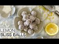 LEMON BLISS BALLS
