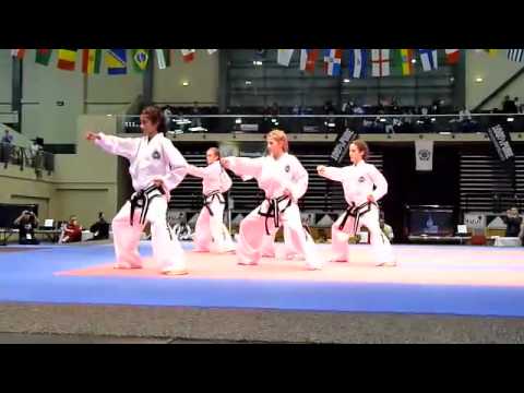 Argentina Junior Female Team Patterns Ge Baek Taekwondo ITF World New Taekwondo Patterns Argentina Junior Female Team Patterns Ge Baek Taekwondo ITF World New Taekwondo Patterns