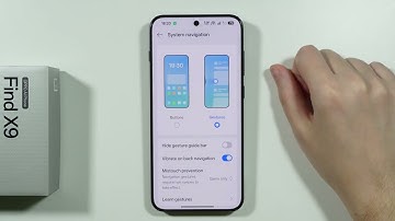 OPPO Find X9: Hoe pas je de gevoeligheid van gebaren aan?