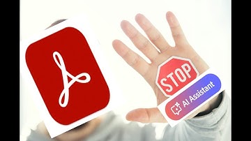 How to Remove Adobe Acrobat "AI Assistant" Button / Get Rid of Acrobat AI / Tutorial Adobe AI Button