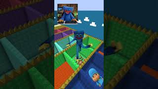 Poppy Playtime Chapter 5 Lava Jump Challenge Part 4 🤔🦘 #minecraft #poppyplaytime