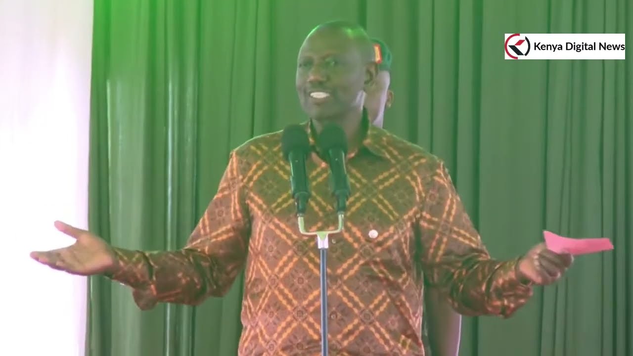 LISTEN TO RUTO'S SPEECH IN RAILA'S MIGORI HOME TURF AHEAD OF MONDAY DEMOS!!