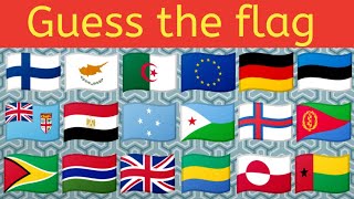 Guess the 50 country by the flag emoji & picture | flag quiz 2 | Learn country Flag | Do Did Done