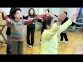 住之江生涯学習盆踊り練習風景(がんばれ援歌)