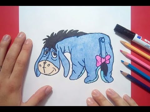 Como dibujar a Igor paso a paso - Winnie de pooh | How to draw Igor -  Winnie the pooh - thptnganamst.edu.vn