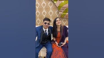 Himanshi Singh with brother #himanshisingh #wedding