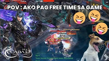 FUNNY MOMENTS IN CABAL INFINITE COMBO SEA🙃😂