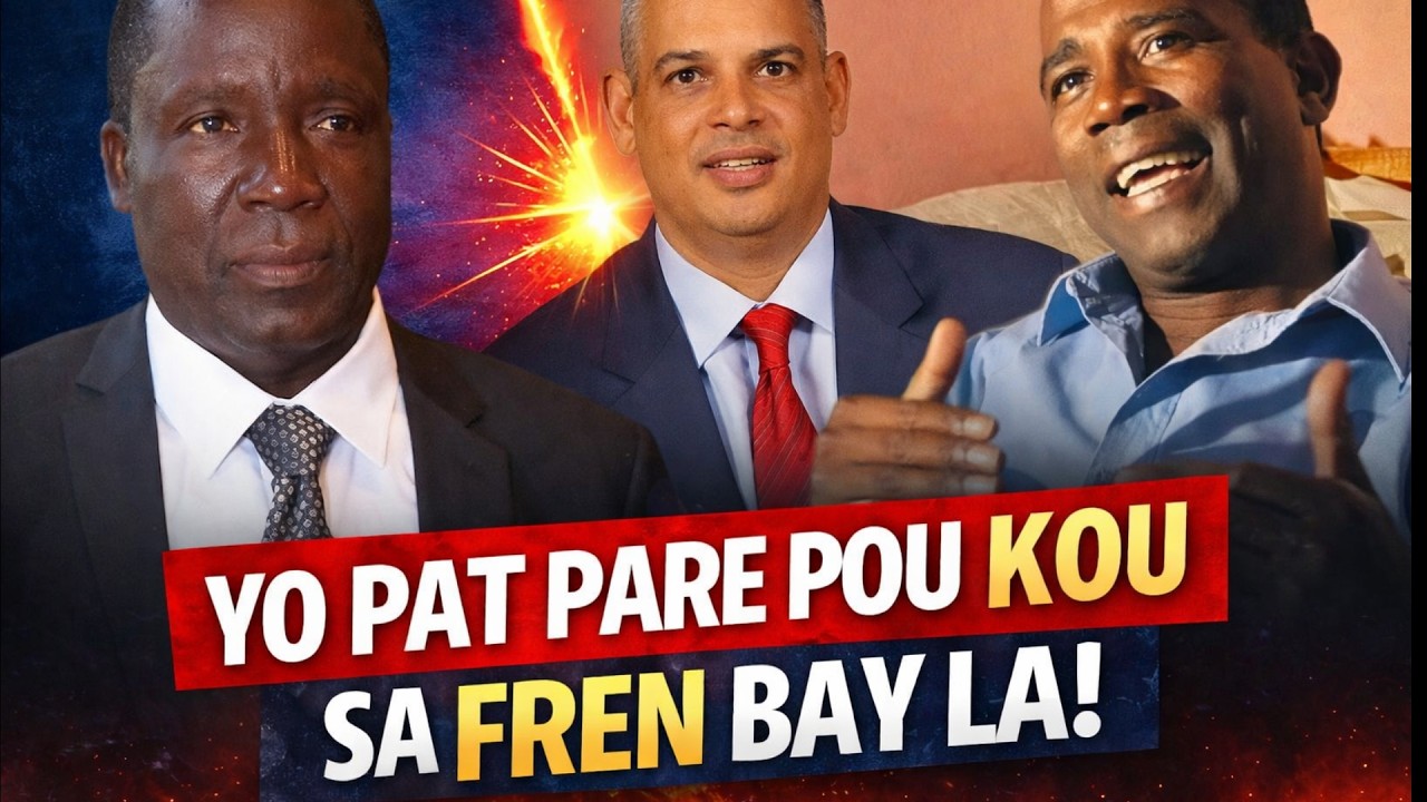 KONPLO YO ANPIL MENAS YO ANPIL..EKIP GUY PHILIPPE LA ENSKRI POU ELEKSYON?/Esdras