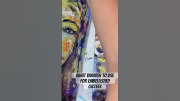 I love to hand embellish my giclee prints and then sign and varnish. See comments deets #art