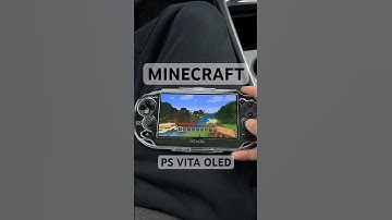 Minecraft on PS VITA OLED #shorts #gaming #handheld #playstation #sony #psv #psvita #minecraft #oled