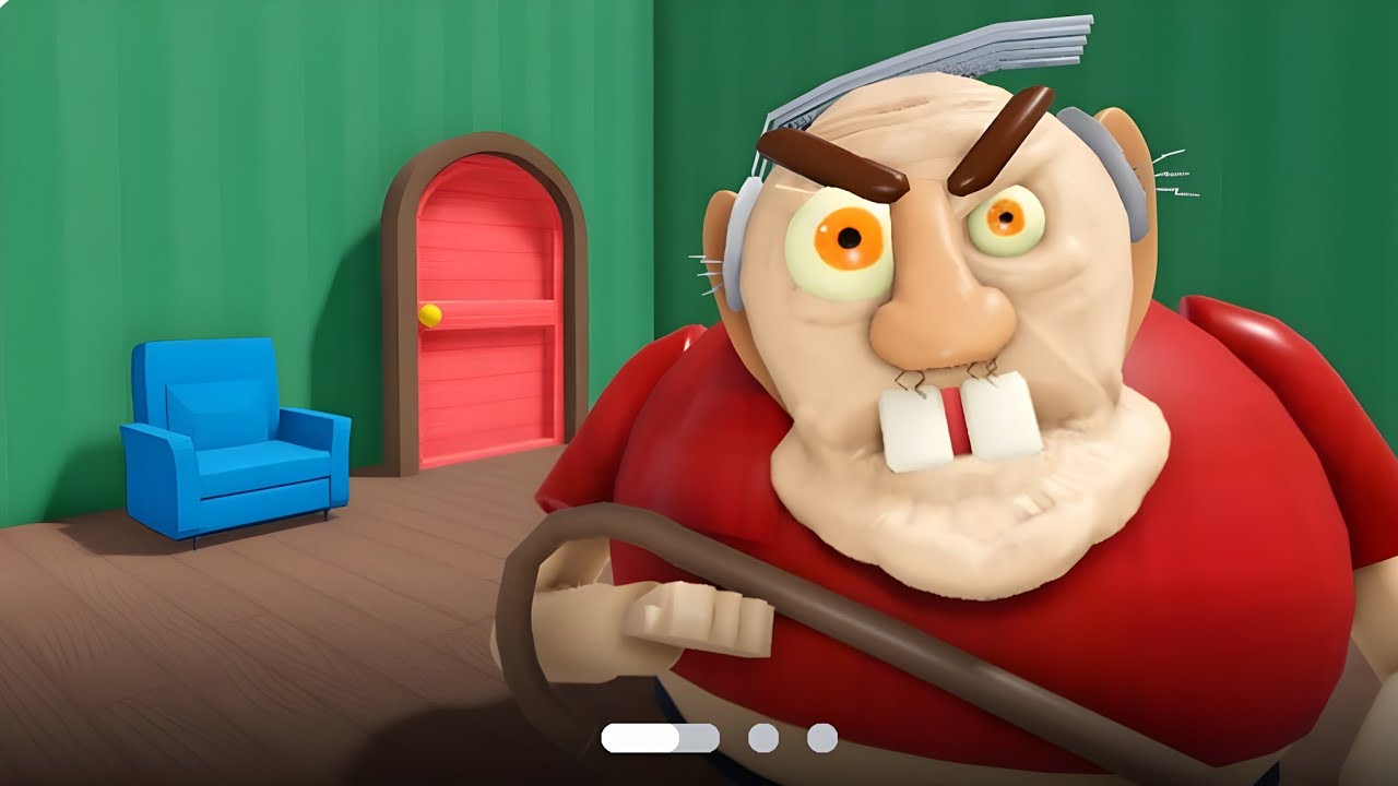 ESCAPE EVILS GRANDPA OBBY ROBLOX GAMEPLAY WALKTHROUGH 4K SPEEDRUN NO DEATH' 