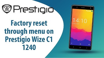 How to Factory Reset through menu on Prestigio Wize C1 1240?