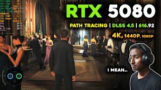 RTX 5080 | 007 First Light Path Tracing Test - Not that good | 4K,1440p,1080p