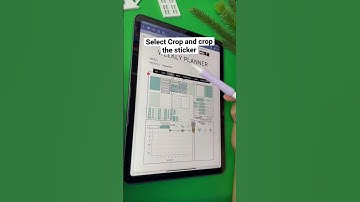 GoodNotes tutorial - How to add a sticker to GoodNotes? #shorts #goodnotes