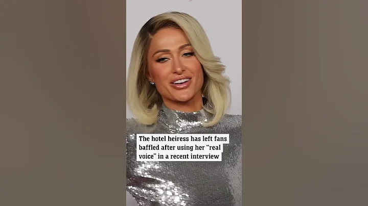 ‘This is my real voice’: Paris Hilton shocks fans