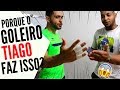 Como colocar esparadrapo na mão?  Feat Goleiro Tiago | Goleiro/Goalkeeper | BR FUTSAL