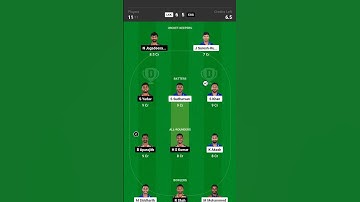 LKK vs CSG dream 11 team #cricket #dream11 #dream11team #fantasybuzz #livescore #lkkvscsg