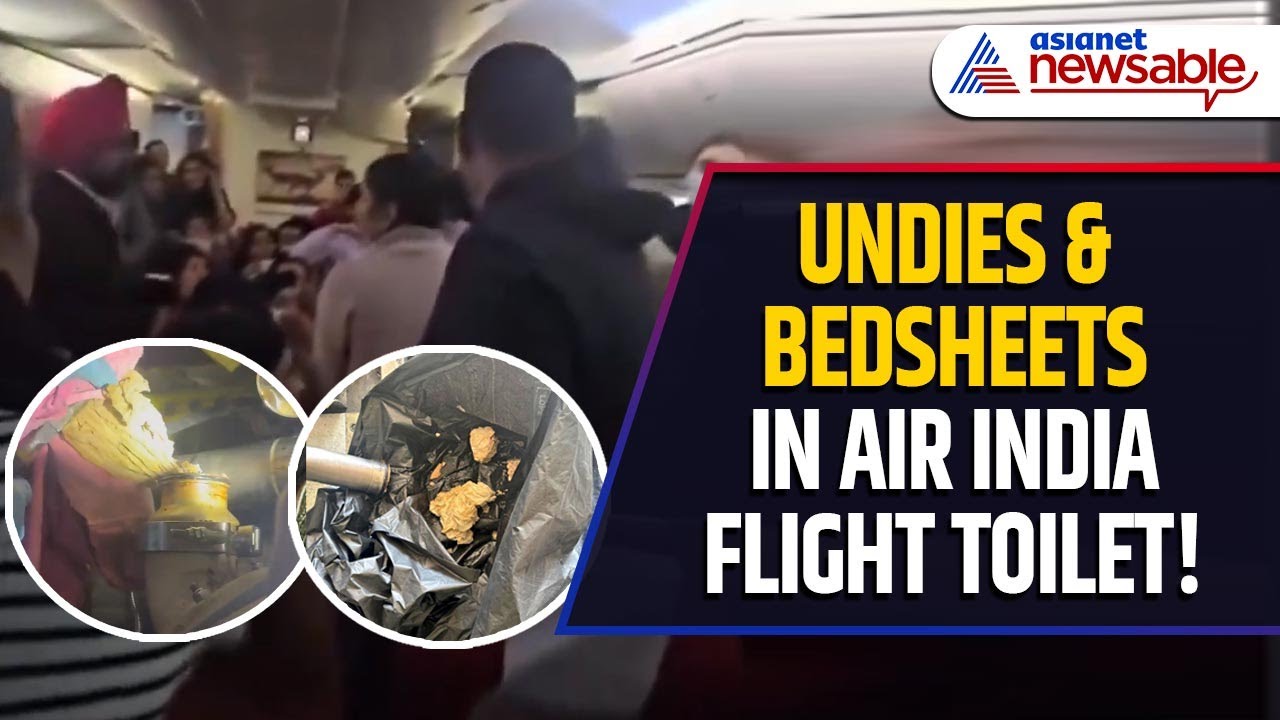 VIRAL! Air India Flight Turns Back After 10 Hours Due to Mysterious Toilet  Blockage