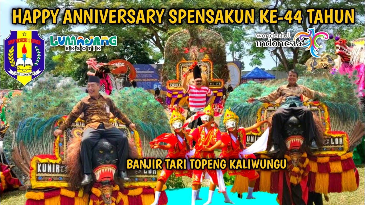 HAPPY ANNIVERSARY SPENSAKUN KE-44 TAHUN||GELAR KARYA P5 BANJIR TARI TOPENG KALIWUNGU