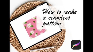 How to make a seamless pattern (Procreate Tutorial)