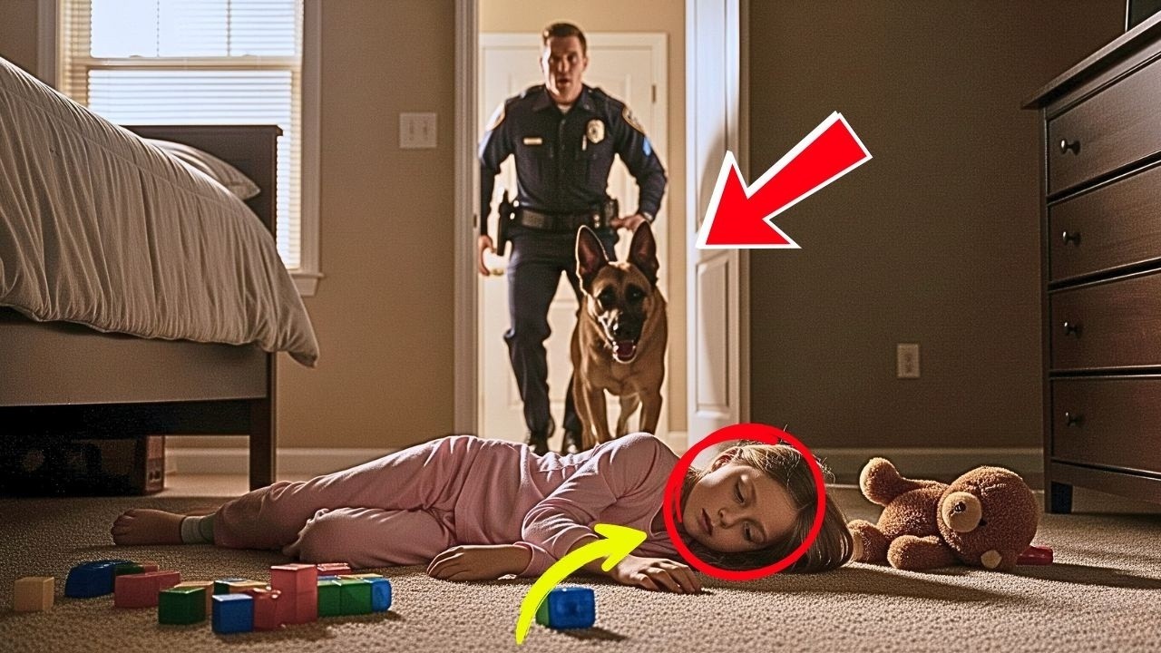 Officer and K9 Dog Came Home Early to Surprise His Daughter—But Found Her Collapsing on t