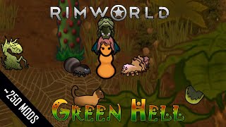 [002] Rimworld GREEN HELL: Alpha Animals doing Alpha Animals things