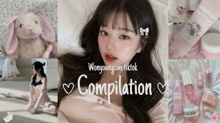 Wonyoungsim tiktok compilation ₊˚⊹ᰔ |self-care Motivation   edits of wonyoung˚.🎀༘⋆