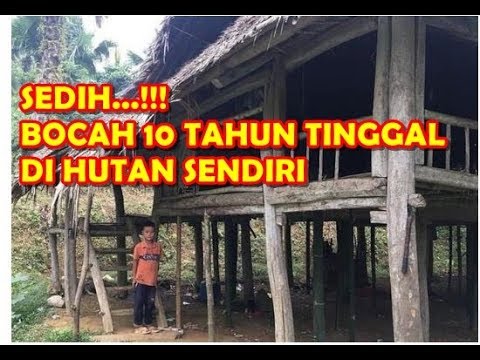 BOCAH 10 TAHUN TINGGAL SENDIRI DI HUTAN