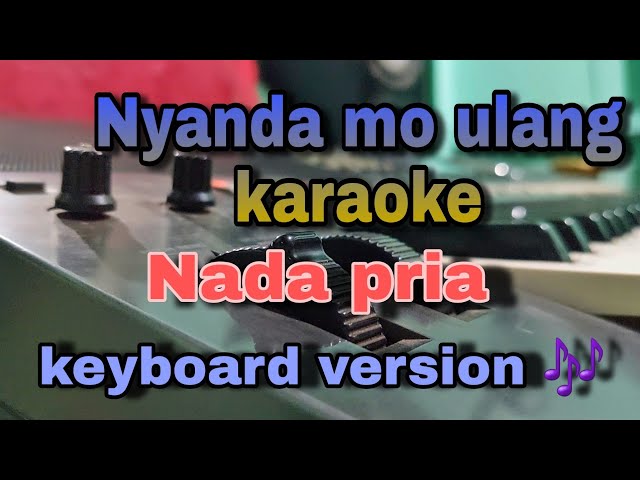 karaoke lagu Manado Nyanda mo ulang Nada pria class=