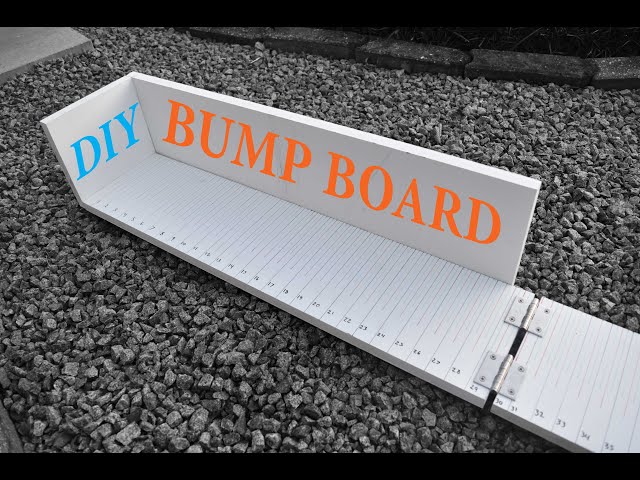 How to make a DIY Folding Fish Bump Board