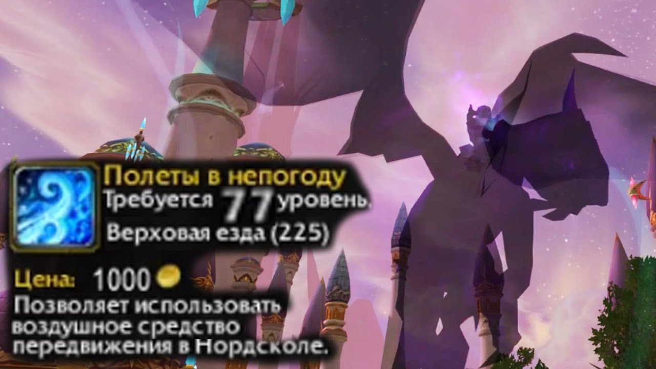 Полеты 3.3 5 альянс. Обучение полета в непогоду Нордскол. 1 Фаза wow lich King Classic тир ДПС.