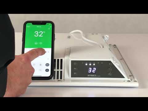 BVF NYBRO heating panel WiFi connection guide